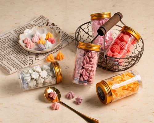 小金罐法式馬林糖｜草莓
